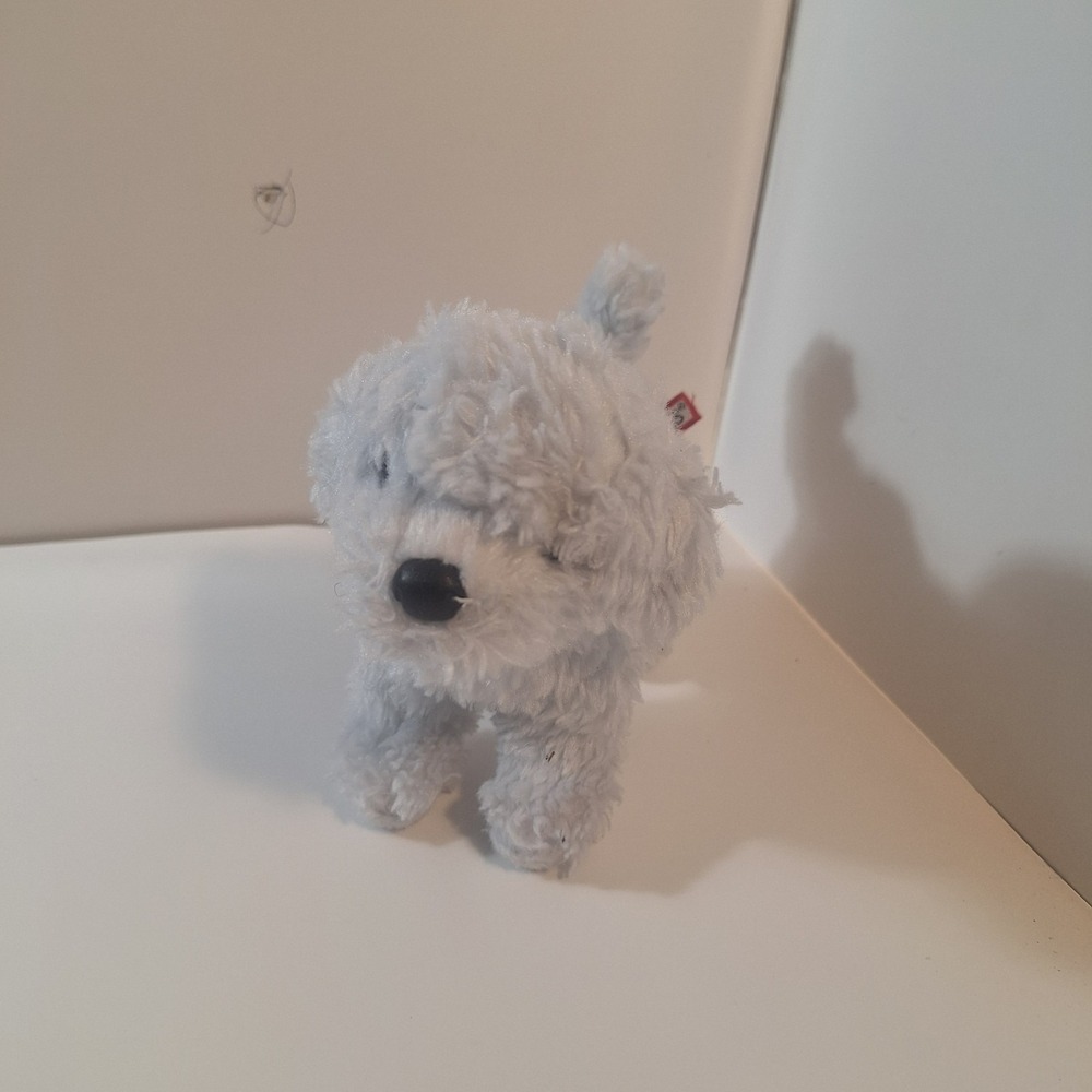 Douglas Cuddle Toys White Westie Dog Plush Stuffed Puppy West Highland